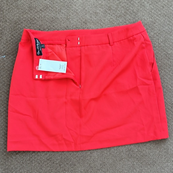 Miss selfridge split hem tailored mini skirt size US 12 - Picture 5 of 9